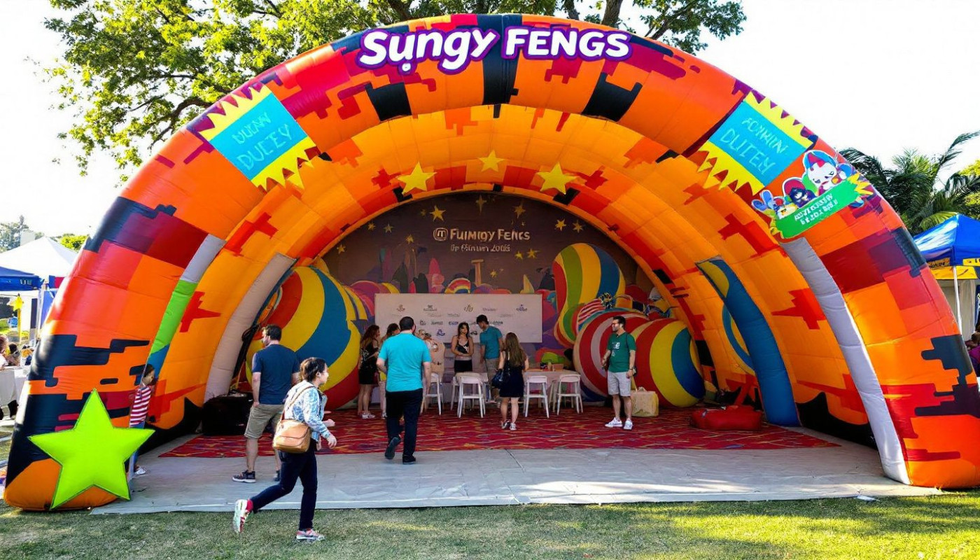 Comment les tentes publicitaires gonflables peuvent booster vos événements